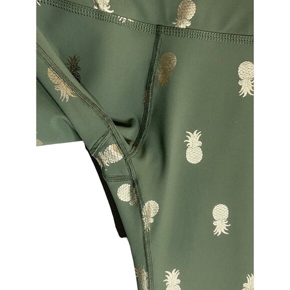 Beyond Yoga Metallic Pineapple Print Leggings-sz Small - Picture 4 of 6